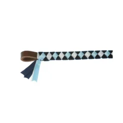 ShowQuest Epson Browband Navy Pale Blue White -Finest Equestrian Supplies pr 19295 showquest epson brow band 02 2 jpg