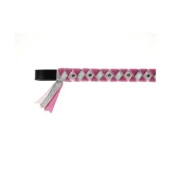 ShowQuest York Browband Cerise Pale Pink Silver -Finest Equestrian Supplies pr 19302 showquest york brow band 02 1