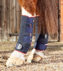 Premier Equine Quick Dry Horse Leg Wraps -Finest Equestrian Supplies quick dry leg wraps navy 4 4 jpg