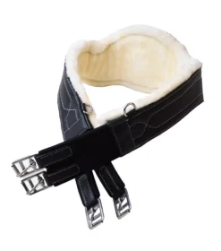 Rhinegold Vegan Friendly Fleece Lined Girth -Finest Equestrian Supplies r125 highres web 2 jpg