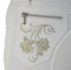Hy Equestrian Regatta Ladies Breeches 28 Hy Equestrian Regatta Ladies Breeches -Finest Equestrian Supplies regatta white 3 6