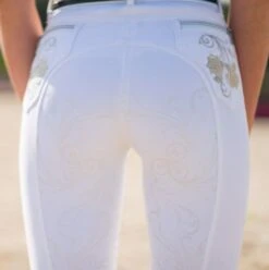 Hy Equestrian Regatta Ladies Breeches 34 Hy Equestrian Regatta Ladies Breeches -Finest Equestrian Supplies regatta white 6 4