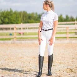 Hy Equestrian Regatta Ladies Breeches 36 Hy Equestrian Regatta Ladies Breeches -Finest Equestrian Supplies regatta white 7 5