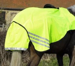 Rhinegold 3/4 Length Cutaway Design Yellow Mesh Ride-On Rug -Finest Equestrian Supplies rhinegold 34 length cutaway design yellow mesh ride on rug c 2 jpg