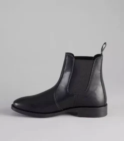 Premier Equine Rossago Synthetic Chelsea Paddock Boot -Finest Equestrian Supplies rossago chelsea boot black 4 1 jpg