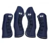 Saxon Travel Boots - Set Of 4 -Finest Equestrian Supplies saxon travel boots navy 1 2 jpg