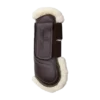 Kentucky Horsewear Kentucky Sheepskin Leather Tendon Boots Hook & Loop - Brown -Finest Equestrian Supplies sheepskin leather tendon boots hook loop brown 1 png