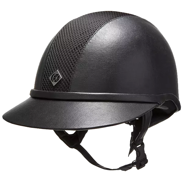 Charles Owen SP8 Plus Leather Look Riding Hat 3 Charles Owen SP8 Plus Leather Look Riding Hat