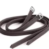 Equipe Emporio Non Stretch Stirrup Leathers ST06 -Finest Equestrian Supplies st06 stirrupleathers brn 3 jpg