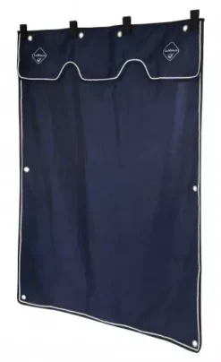 LeMieux Stable Drape 7 LeMieux Stable Drape -Finest Equestrian Supplies stable drape navy side 1 jpg
