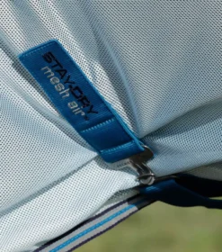 Premier Equine Stay-Dry Mesh Air Fly Rug With Surcingles -Finest Equestrian Supplies stay dry mesh air fly rug with surcingles blue 5 7 jpg