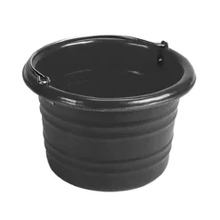 Stubbs Jumbo Water / Feed Bucket With Handle 25ltr -Finest Equestrian Supplies stb0729 2 jpg