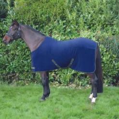 StormX Original Snug Fleece Rug - Navy -Finest Equestrian Supplies stormx original snug fleece rug 1 4 jpg
