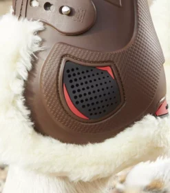 Premier Equine Techno Wool Tendon Boots -Finest Equestrian Supplies techno wool tendon boot brown 5 1 jpg