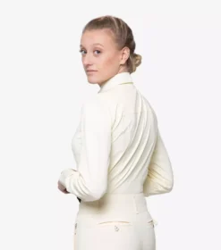 Premier Equine Tessa Long Sleeve Riding Shirt -Finest Equestrian Supplies tessa vanila shirt web images 2 1 2 jpg
