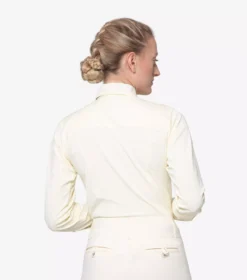 Premier Equine Tessa Long Sleeve Riding Shirt -Finest Equestrian Supplies tessa vanila shirt web images 3 1 2 jpg