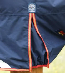 Premier Equine Titan Storm 450g Combo Turnout Rug With Snug-Fit Neck -Finest Equestrian Supplies titan storm 450 turnout rug navy 4 9 jpg