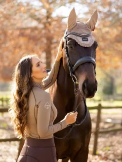 LeMieux Rhone Fly Hood -Finest Equestrian Supplies tracyrobertson rhone2021 013 1 jpg