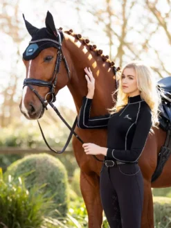 LeMieux Rhone Fly Hood -Finest Equestrian Supplies tracyrobertson rhone2021 041 pt 2 jpg