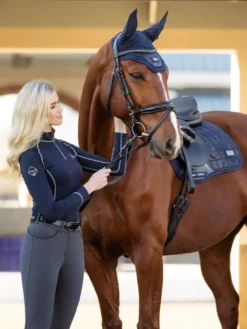 LeMieux Rhone Fly Hood -Finest Equestrian Supplies tracyrobertson rhone2021 053 pt 1 jpg