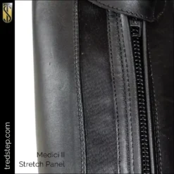 Tredstep Medici II Field Boots - Black -Finest Equestrian Supplies tredstep medici2 bk m2 stretchpanel 1 38 jpg