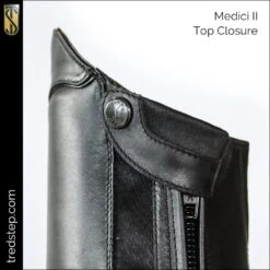 Tredstep Medici II Field Boots - Black -Finest Equestrian Supplies tredstep medici2 bk m2 toeclosure 2 114