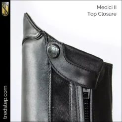 Tredstep Medici II Field Boots - Black -Finest Equestrian Supplies tredstep medici2 bk m2 toeclosure 2 142 jpg