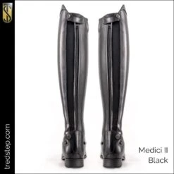 Tredstep Medici II Field Boots - Black -Finest Equestrian Supplies tredstep medici2 bk pairback m2b 60