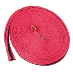 Kincade Brights Two Tone Lunge Rein -Finest Equestrian Supplies two tone hot pink jpg