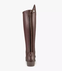Premier Equine Vallardi Ladies Leather Field Tall Riding Boot -Finest Equestrian Supplies vallardi tall boot brown 3 4 jpg
