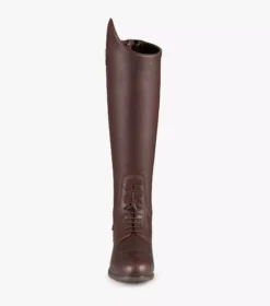 Premier Equine Vallardi Ladies Leather Field Tall Riding Boot -Finest Equestrian Supplies vallardi tall boot brown 6 3 jpg