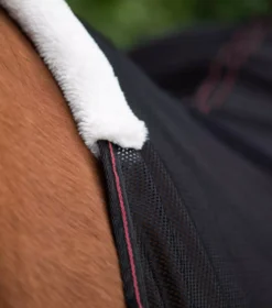 Premier Equine Ventoso Mesh Cooler -Finest Equestrian Supplies ventoso mesh cooler black 2 5 jpg