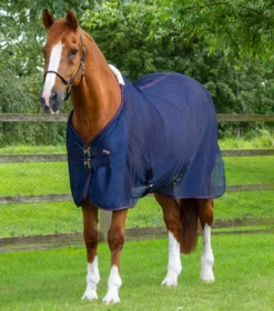 Premier Equine Ventoso Mesh Cooler -Finest Equestrian Supplies ventoso mesh cooler navy 1 6 jpg
