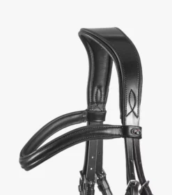Premier Equine Verdura Anatomic Snaffle Bridle -Finest Equestrian Supplies verdura anatomic snaffle bridle black 6 3 jpg