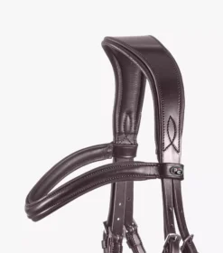 Premier Equine Verdura Anatomic Snaffle Bridle -Finest Equestrian Supplies verdura anatomic snaffle bridle brown 6 1 jpg