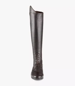 Premier Equine Veritini Ladies Long Leather Field Riding Boot -Finest Equestrian Supplies veritini ladies long leather tall boot brown 6 9 jpg