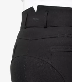 Premier Equine Virtue Ladies Full Seat Gel Riding Breeches -Finest Equestrian Supplies virtue ladies breeches black 5 6 jpg