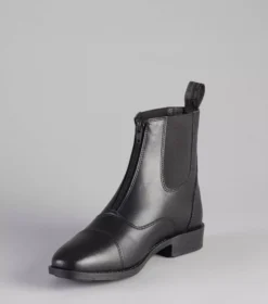 Premier Equine Volens Synthetic Paddock Boot - Black -Finest Equestrian Supplies volens paddock boot black 4 4 jpg