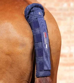 Premier Equine Waffle Quilted Double Locking Tail Guard -Finest Equestrian Supplies waffle quilted double locking tail guard navy 1 1 jpg