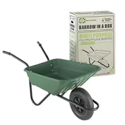 Multi Purpose Wheelbarrow -Finest Equestrian Supplies wallsall heelbarrow racing green b jpg