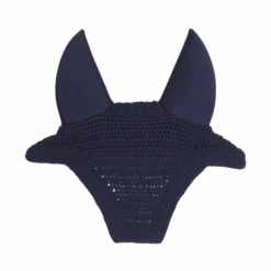 Kentucky Horsewear Wellington Horse Fly Veil - Soundless -Finest Equestrian Supplies wellington fly veil soundless dark navy 1